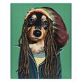 Empire Art Direct High Resolution Pets Rock Giclee Printed on Cotton Canvas on Solid Wood Stretcher - Reggae GIC-PR011-2016